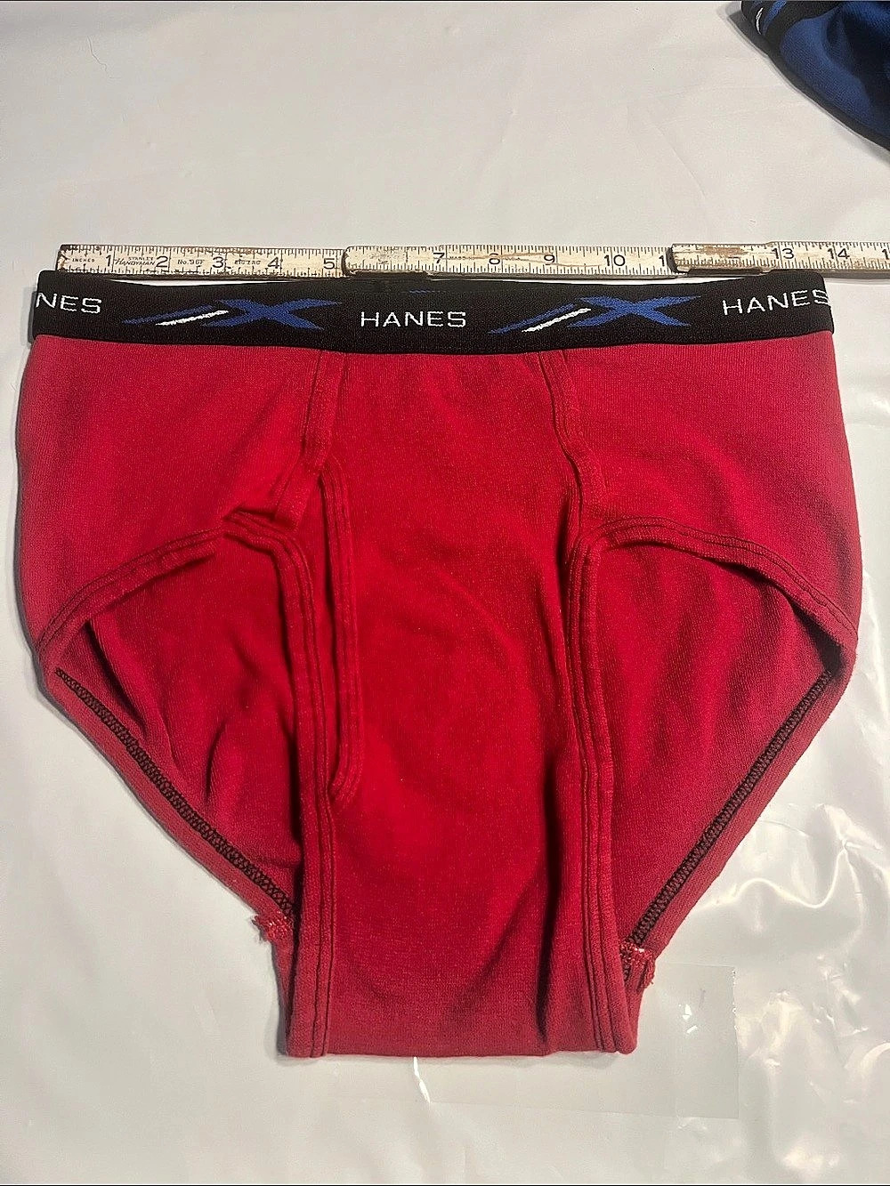 Hanes X-Temp Men's Briefs Red & Black XL